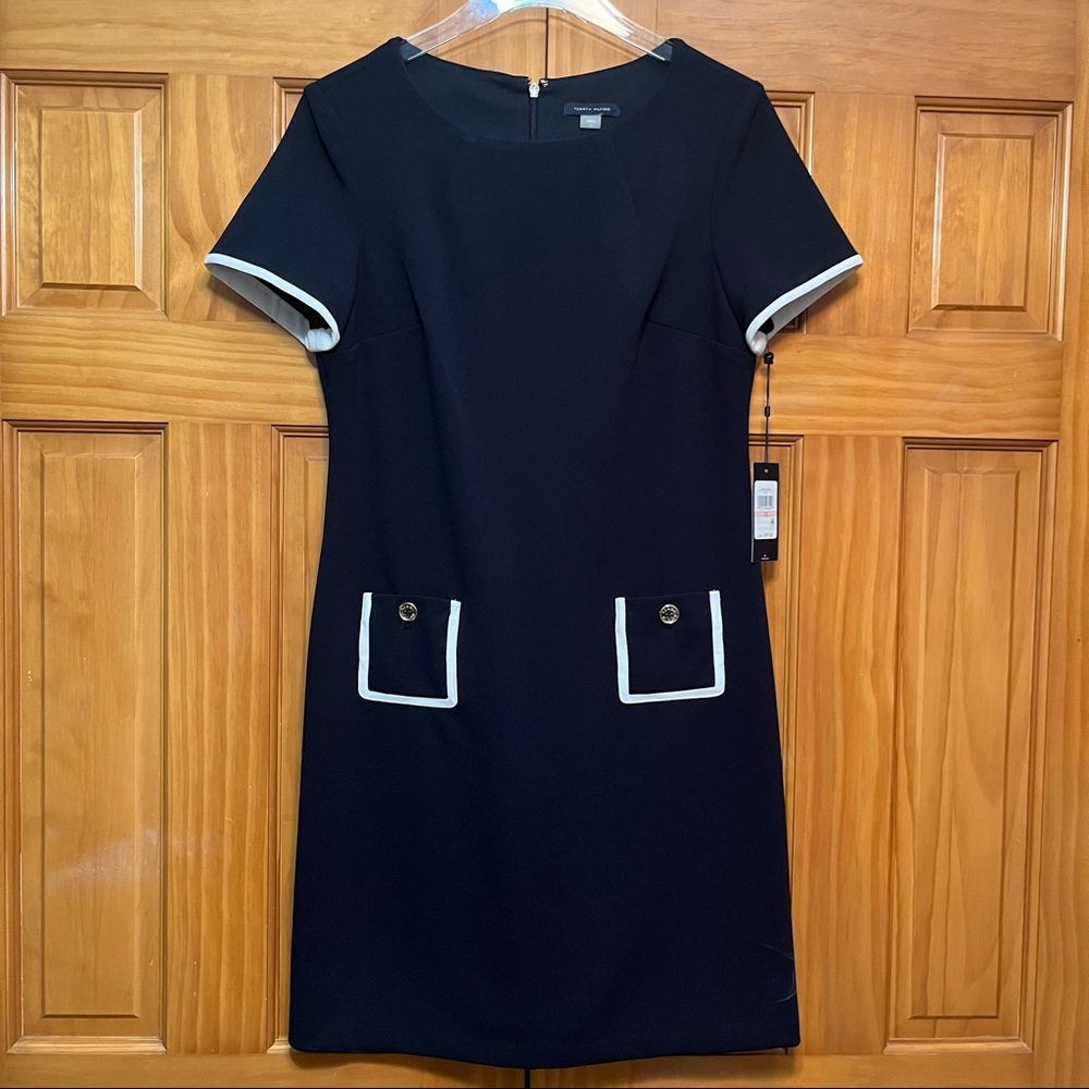 Tommy Hilfiger Navy Blue Dress NWT Size 10